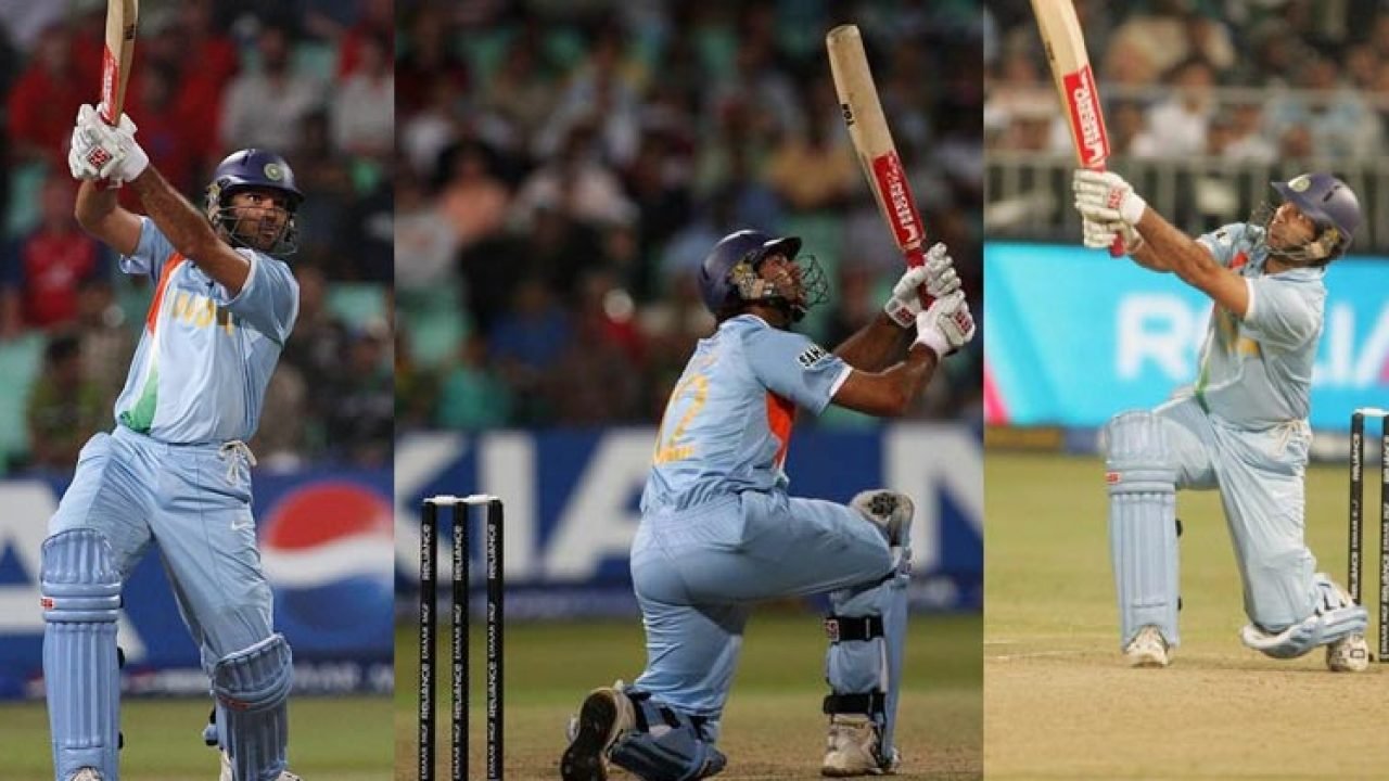 Most Sixes in a T20I Over— 6,6,6,6,6,6