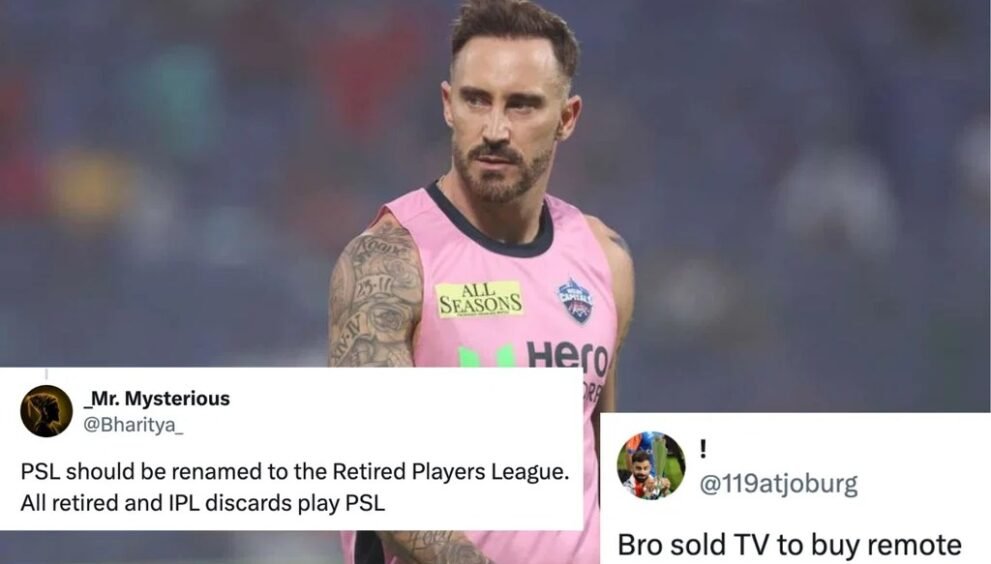 Faf du Plessis Select PSL 2026 Over IPL